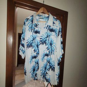 Cubavera Men's Hawaiian Shirt 3XLT